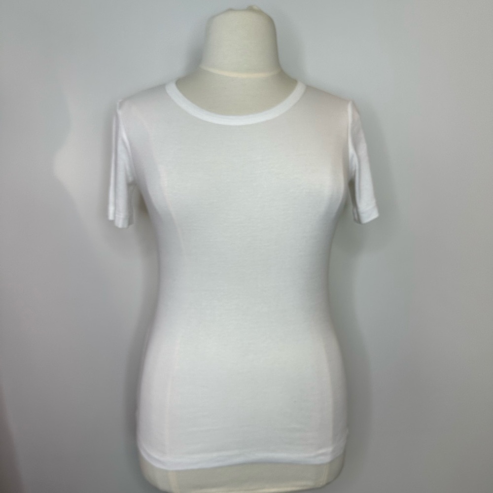 Vince Cotton White T-Shirt